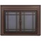 Fireplace Glass Doors Easton Large Burnished Bronze EA-5012BB - alternate 1
